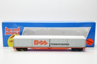 Jouef 679100: Wagon couvert Habis Ferroviasped – rare – attelages NEM