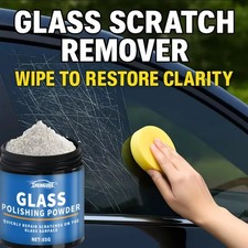 Glass Polishing Powder Car Windshield Scratch Remover Mirror Clarity Restorer UK