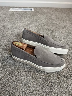 Koio Lido Men s Size 7 US Grey Italian Made Loafer Sneaker New W/O Box