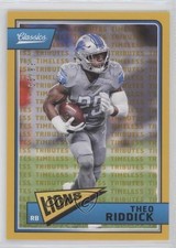 2018 Panini Classics Timeless Tributes Gold 68/99 Theo Riddick #35 y0i