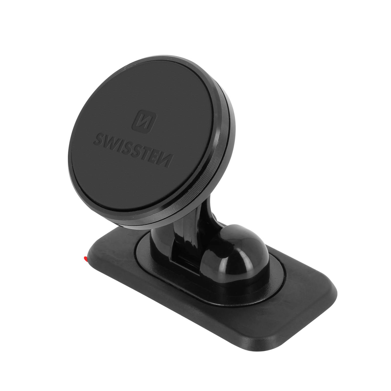 Supporto smartphone auto Swissten nero anti-vibrations pour cruscotto