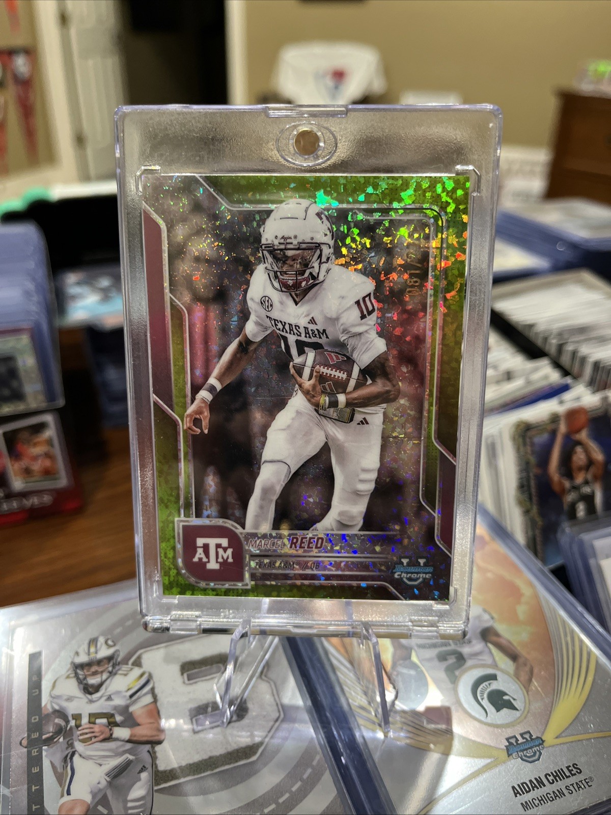 2025 Bowman University Chrome - Marcel Reed #133 Green  /275