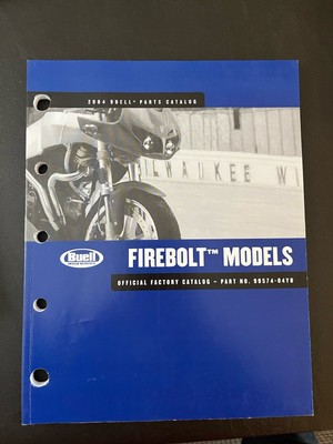 2004 Buell Firebolt Models Parts Catalog