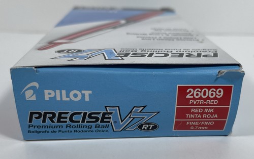 BOX MIT 12 Pilot Precise V7 RT Kugelschreibern, fein 0,7 mm ROT Artikel: 26069 - Bild 6 von 10