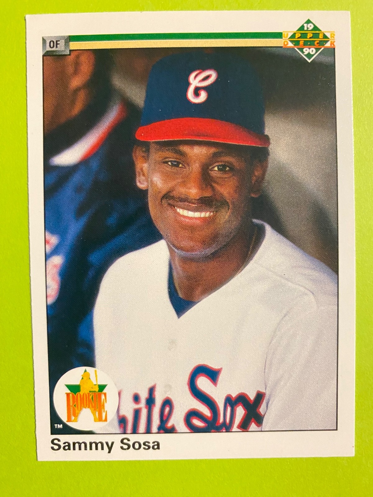 1990 Upper Deck #17 Sammy Sosa Chicago White Sox - "ROOKIE"- NM++  FREE DELIVERY
