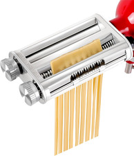 Accesorio para hacer pasta para batidoras de pie Kitchenaid, rodillo y cortador de pasta 3 en 1