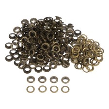 300set Grommets Kit Metal Eyelets 8mm 3/10 Gr...