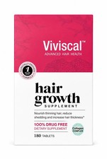 Viviscal Maximum Strength Hair Growth Supplements 3 Month Supply 180 Tablets