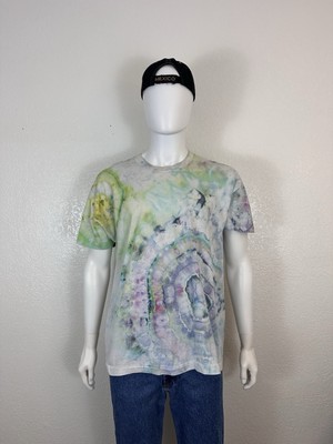 Vintage 90s Tie-Dye T-Shirt - Fruit of the Loom Best - Made in USA - XL