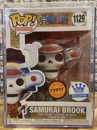 One Piece Samurai Brook #1129 N Gold D Roger #1274 Chase Bundle New Funko Pop - Picture 3 of 18