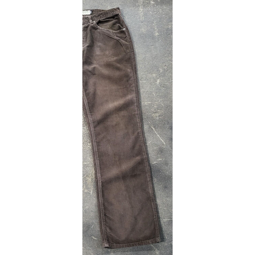 American Eagle Pants Mens 32x33 Brown Corduroy Casual Tag 33x34 - Picture 3 of 11
