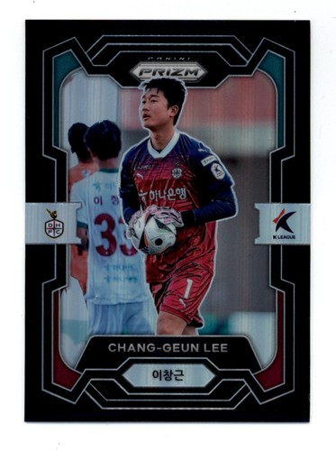 2024 Panini Prizm K League Soccer #99 Chang-Geun Lee Black 1/1 1 of 1 - NM-MT