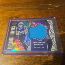Jonathon Brooks 2024 Panini Illusions - Instant Impact #II-JBS (MEM, RC)Panthers