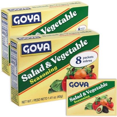 Salad and Vegetable Seasoning by Goya, All Purpose 1.41 Ounce (Pack of 2)