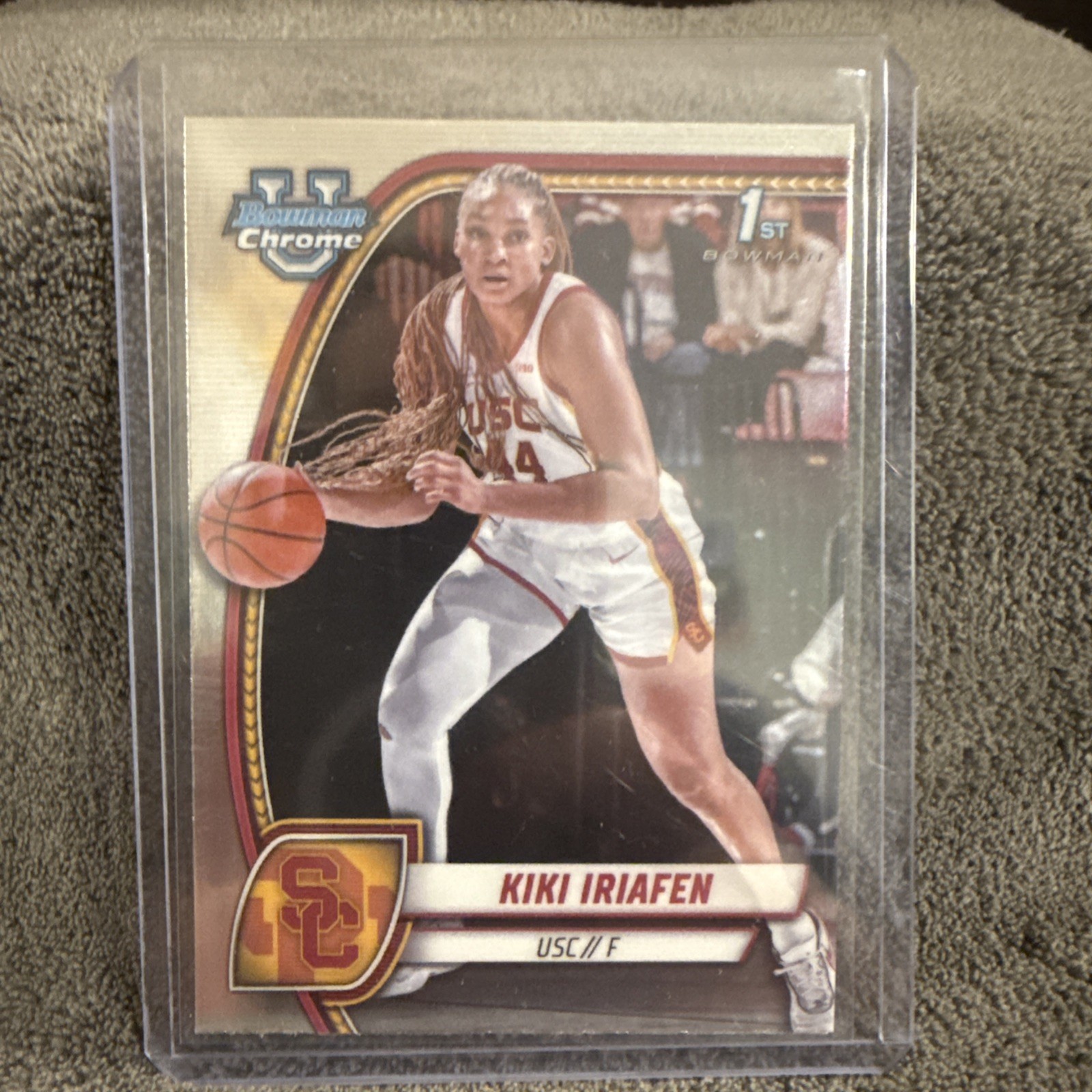 2024-25 Bowman U Chrome Kiki Iriafen 1st Refractor #47