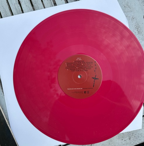 My Chemical Romance Vinyl Three Cheers PINK HOT TOPIC Exclusive EMO RECORD RARE - Picture 2 of 7