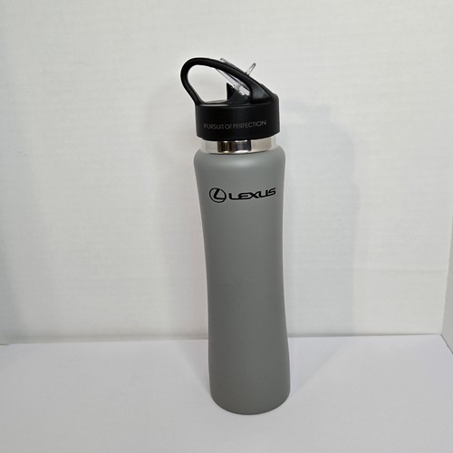 Lexus Travel Tumbler Stainless Steel New in Box Flip Up Straw Insulated BPA free - Picture 2 of 11