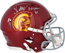 Marcus Allen USC Trojans Signed Riddell Speed Authentic Helmet w/Heisman 81 Insc