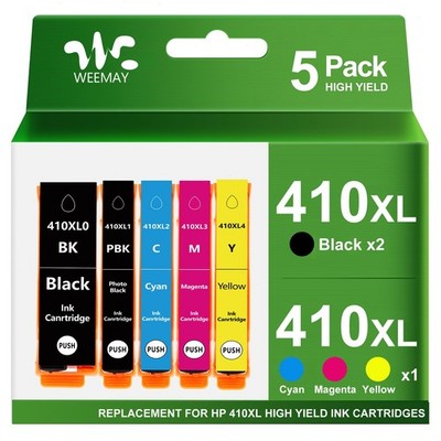 5PK 410xl T410xl Ink For Epson Expression Home XP-530 XP-630 XP-640 XP830 XP7100