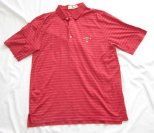 Men's Fairway  Greene Cotton Palmetto Golf Club Short Sleeve Shirt Sz M MT695 