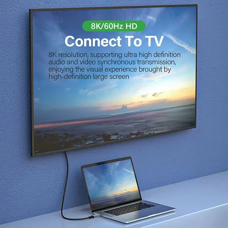 USB-C Kabel 4.0 Handy Schnell Ladekabel 240W Thunderbolt 8K Datenkabel 40Gbps 1m - Bild 4 von 4