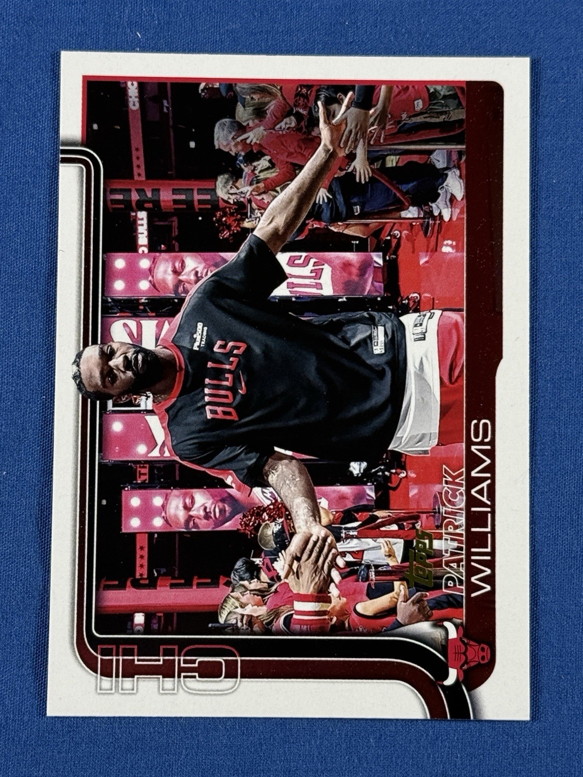 2025-26 TOPPS BASKETBALL GOLDEN MIRROR SP PATRICK WILLIAMS #38 CODE 120998 B08