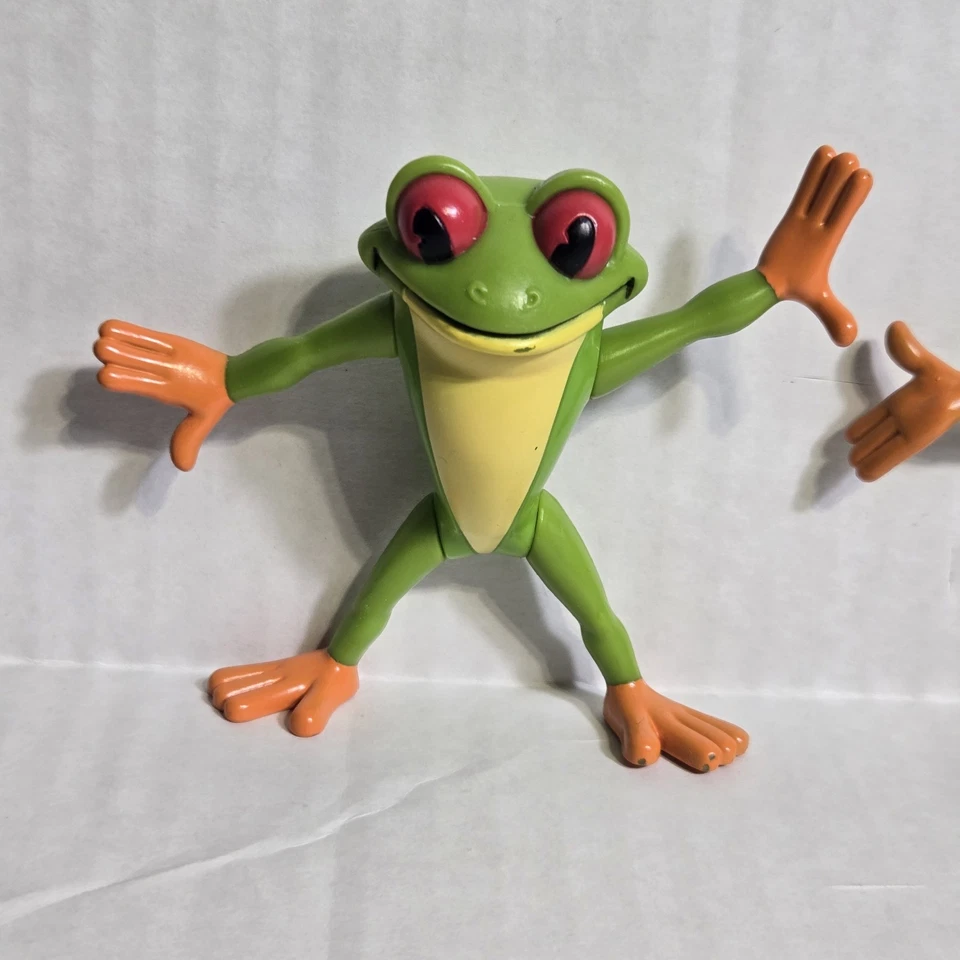 Rainforest Cafe (2000) Vintage Posable Toy Figures Lot of 9  - Image 2 of 4