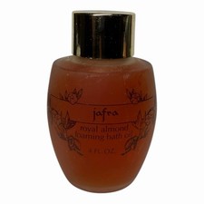 Jafra Royal Almond Foaming Body Oil Discontinued Original Bottle Htf New - 4 Oz
