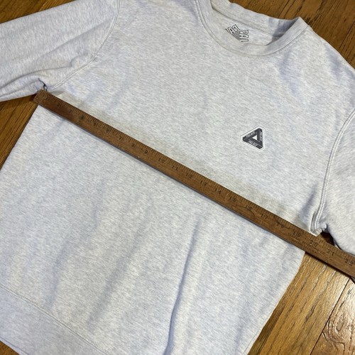 PALACE graues Sweatshirt mit Rundhalsausschnitt Größe Small Skate Skater - Bild 7 von 9