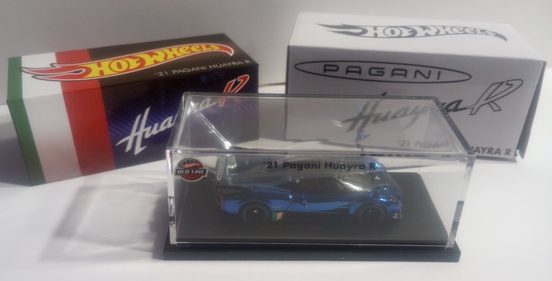 2024 Hot Wheels RLC 2021 Blue Pagani Huayra R