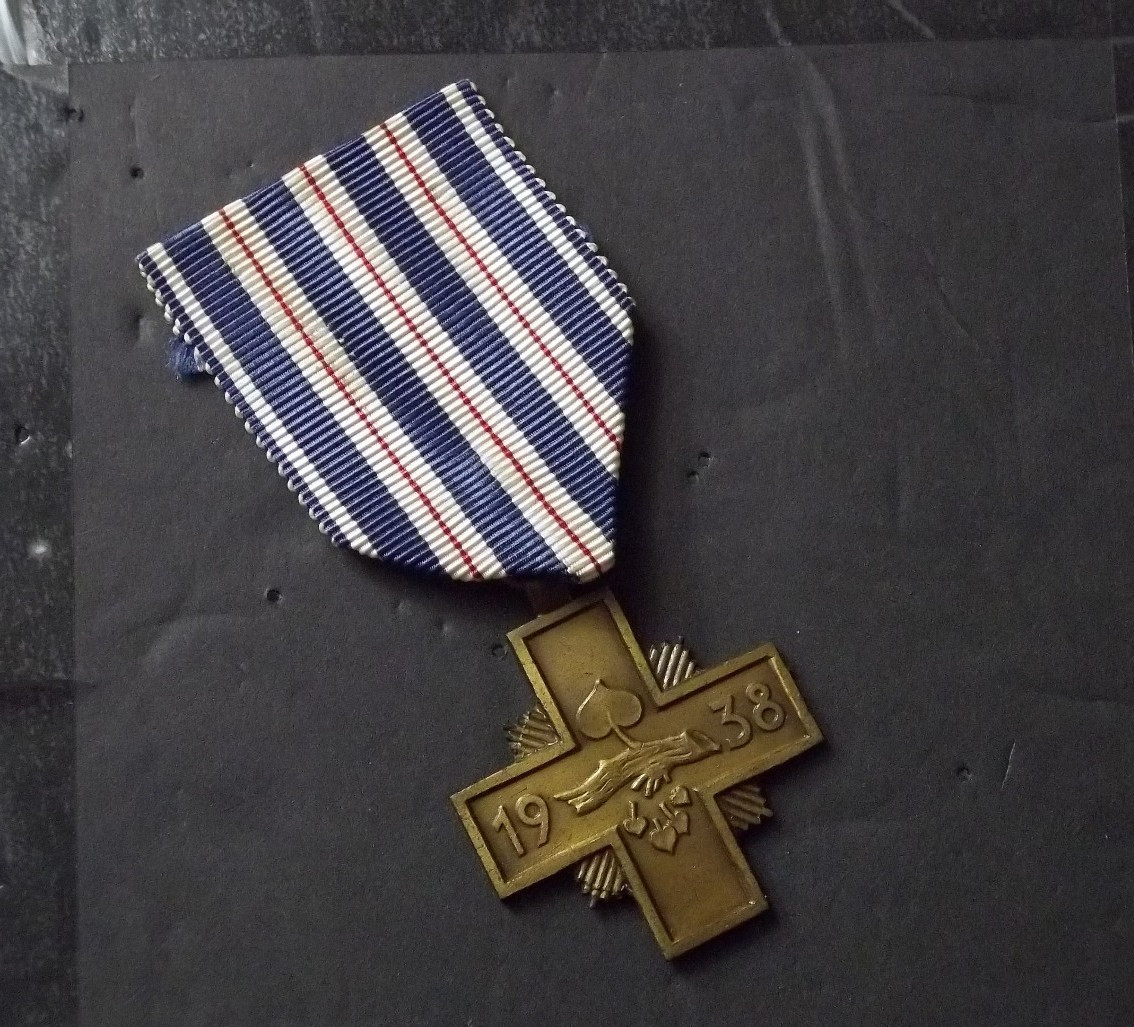 Czechoslovakia FOUR Original National Guard Medals WW1 Full Size Original