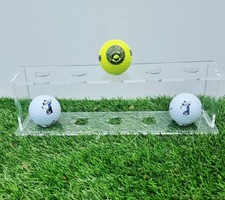 Golf Ball Display Stand Personalised Rack Hole in One Club Champion Etc