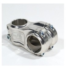 Profile Racing MTB Helm Stem 32mm length - 31.8mm - Ti Bolts - Silver - New!