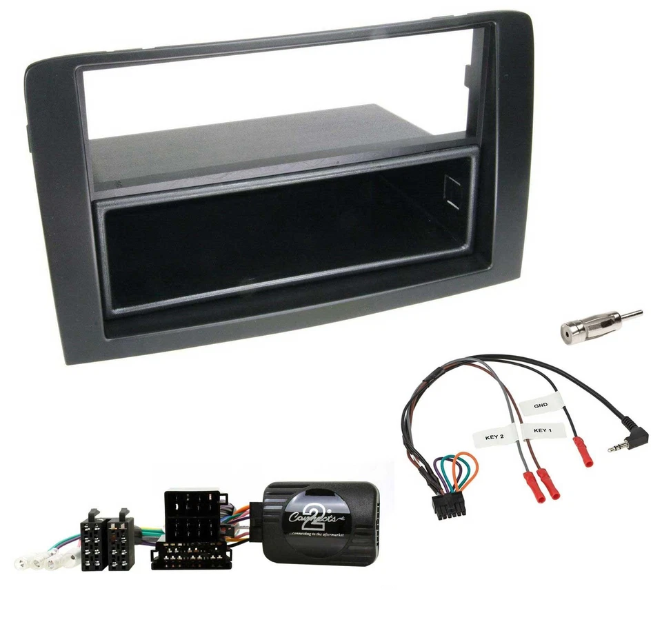Blaupunkt USB DAB SD Lenkrad Bluetooth Autoradio für Fiat Idea 2006-2012 schwarz - Bild 3 von 4