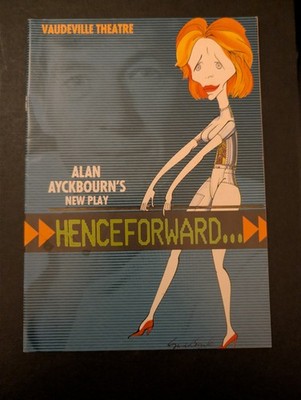 1987 Fortan Programm Varieté Theater Ian McKellen Jane Asher Vintage