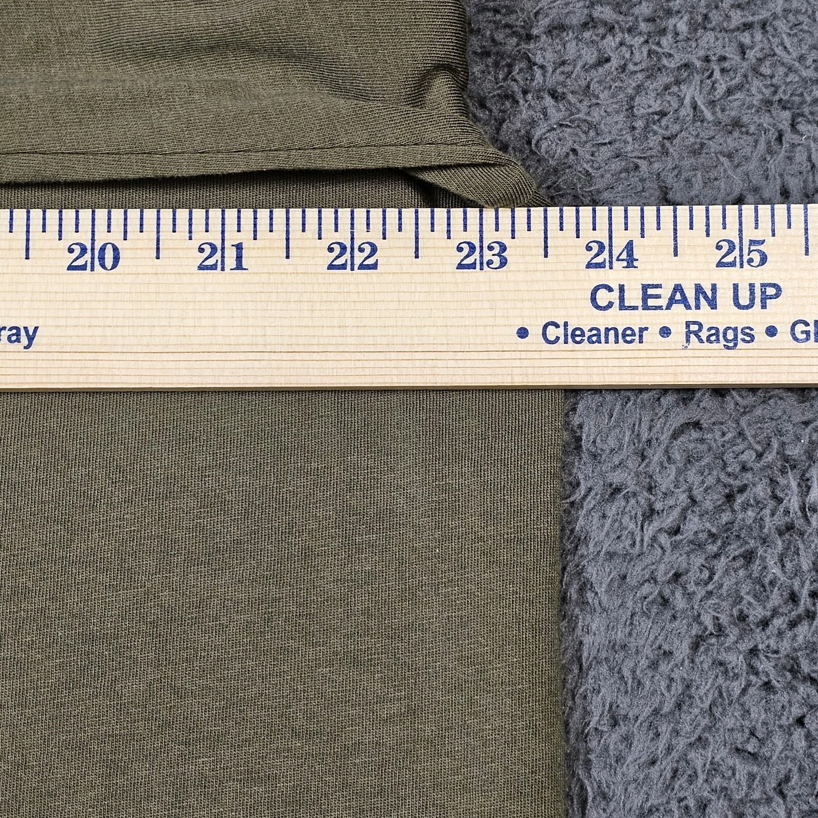 Ralph Lauren maglietta manica lunga uomo XL verde scollo a v piccolo pony Normcore