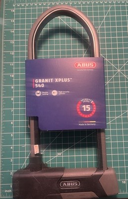 ABUS Granit X-plus 540 USH Bicycle Lock 11.8  Shackle