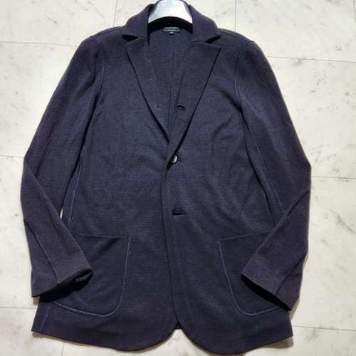 Hard to find Giorgio Armani tailored jacket in cashmere and stretch size 46 grey - Picture 2 of 11