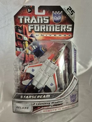 Transformers Universe Deluxe *25 Jahre Collection Gen.1* Starscream* Neu & OVP* - Bild 1 von 2