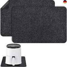 2 Hitzebeständige Matte Für Heißluftfritteuse 30 * 45cm, Filz Küchentheke, Fil