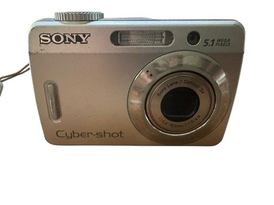 Sony Cyber-shot DSC-S45 5.1MP Digital Camera - Silver 27242690479