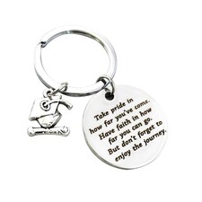 Graduates Gifts Take Pride in How Far You Have Come Keychain Graduation Gift for