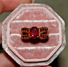 Ruby 925 Silver Ring, size 7