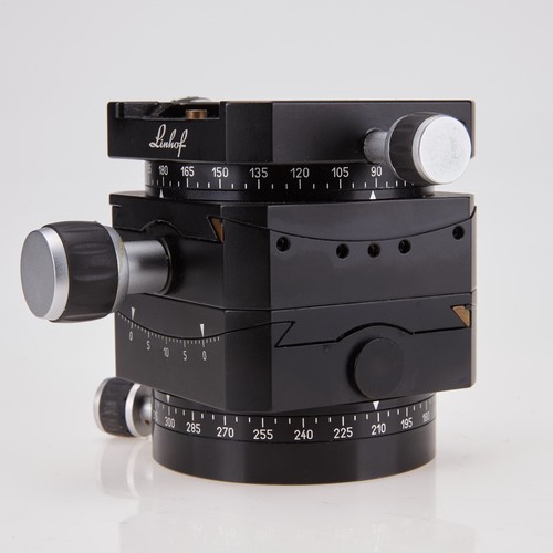 Linhof 3D Micro Getriebe Nivellierpfanne und Neigekopf EX+++ - Bild 3 von 13
