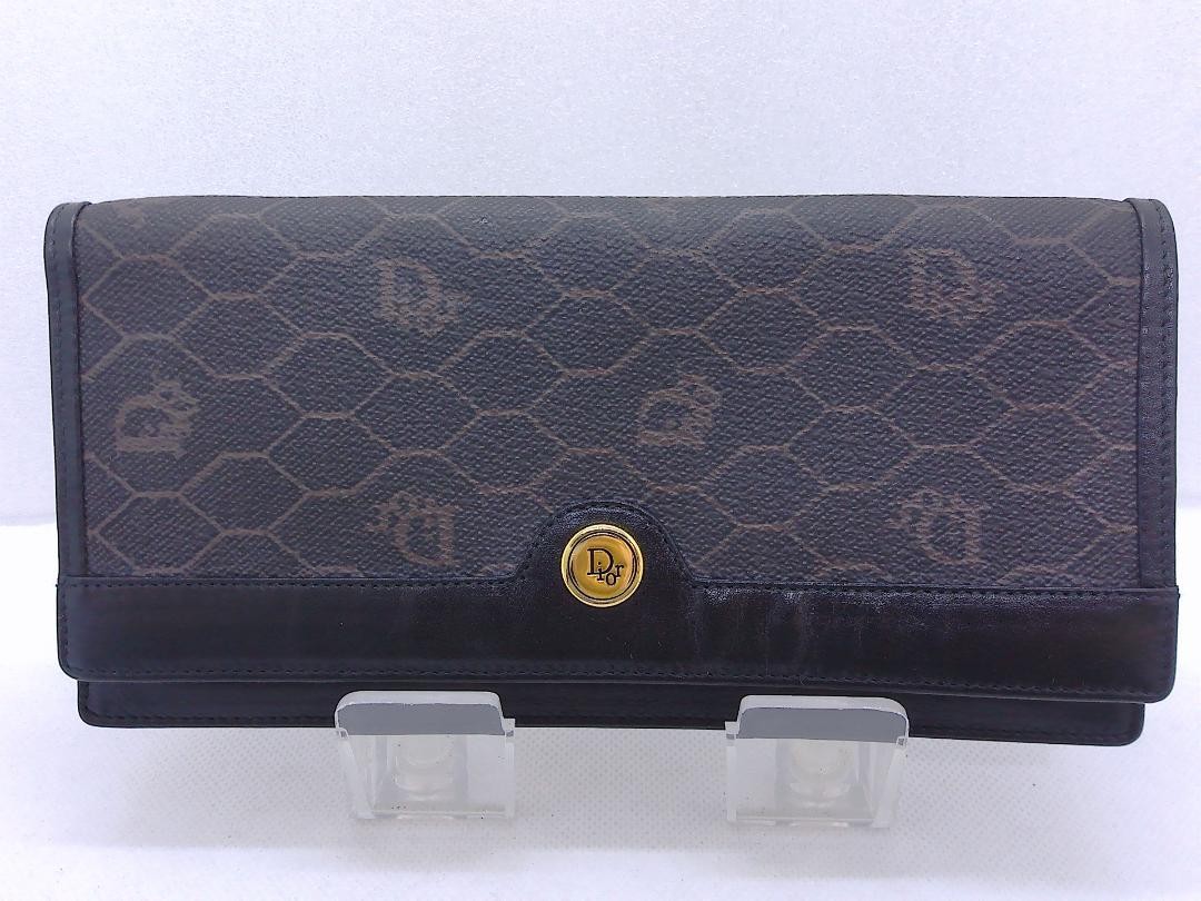小物 Christian Dior Honeycomb long wallet Christian Dior Honeycomb Long Wallet | eBay