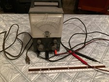 Vintage Heathkit Model V-7A Vacuum Tube Voltmeter (VTVM) Untested