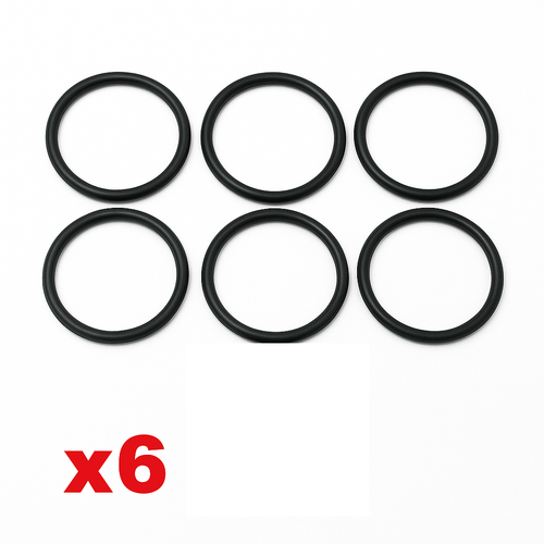 BMW M57 Diesel Engine Injector O-Rings Viton Upgrade Seal Repair Kit Set, x6 Pcs - Picture 5 of 24