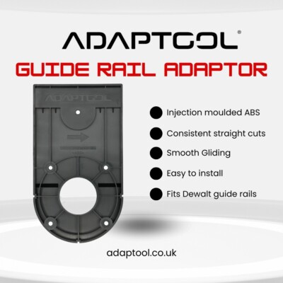 Ryobi R18TR-0 ONE+ Cordless Router Guide Rail Adaptor To Ryobi