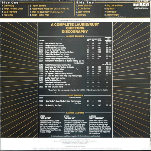 The Chiffons - Everything You Ever Wanted To Hear... But Couldn't Get (LP, Co... - Picture 2 of 4