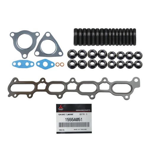 Genuine Exhaust Manifold&Turbo Gasket&Stud For Mitsubishi Challenger 4D56 2.5L - Picture 2 of 10